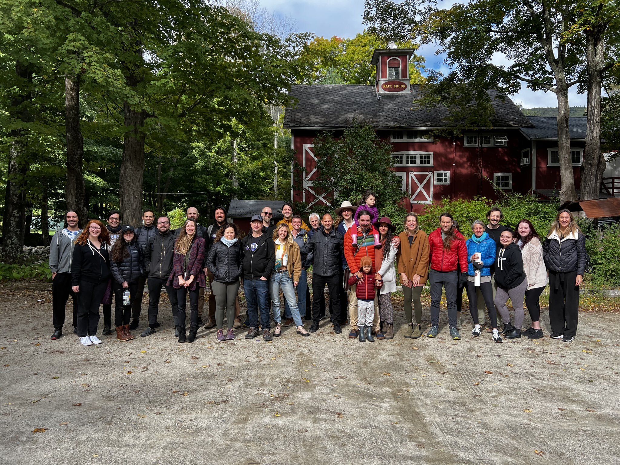 The Regen Network team at Racebrook retreat, September 2022